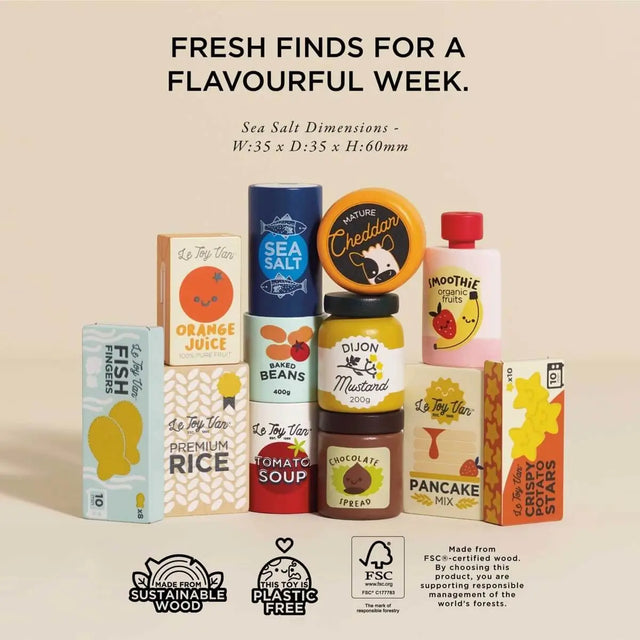 Ensemble d'épicerie du supermarché (12 pcs) - Jouets d'imitation by Le Toy Van