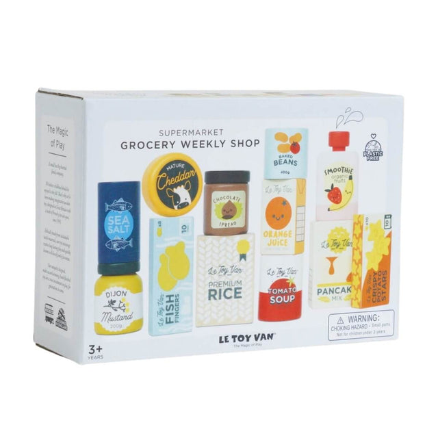 Ensemble d'épicerie du supermarché (12 pcs) - Jouets d'imitation by Le Toy Van