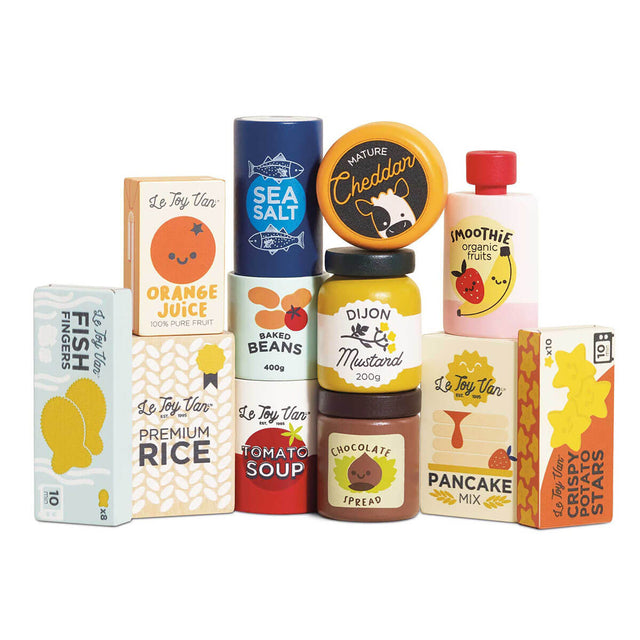 Ensemble d'épicerie du supermarché (12 pcs) - Jouets d'imitation by Le Toy Van