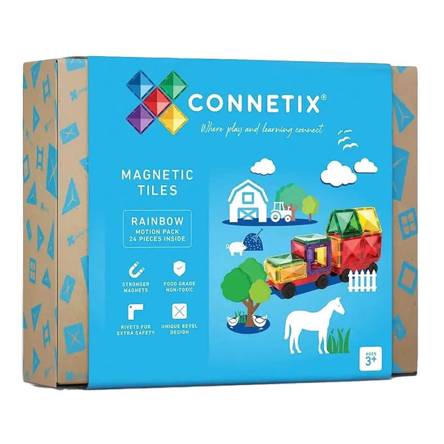 Ensemble magnétique Véhicules Motion (24 pcs) - Jeux de construction by Connetix