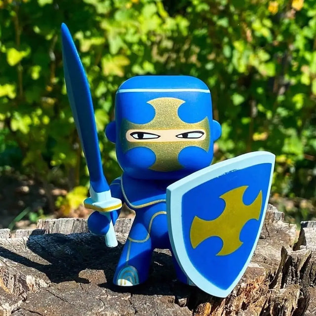 Figurine chevalier Dark Blue - Figurines by Djeco