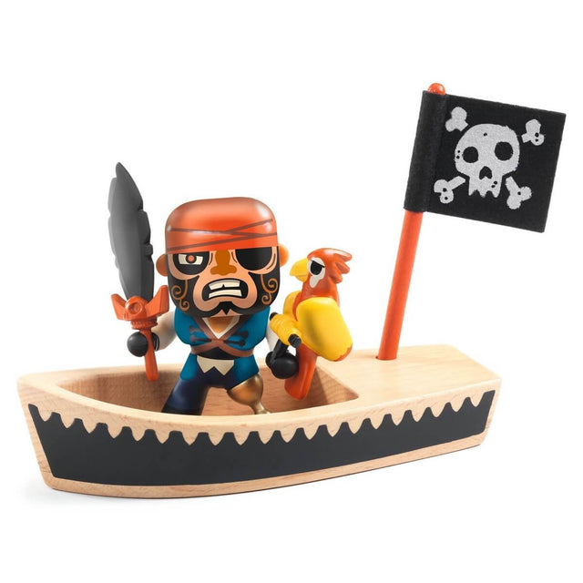 Figurine pirate Billy Cannot - Figurines by Djeco