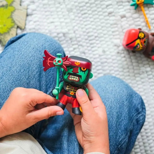 Ensemble Arty Toys: Ze Pirat Boat + figurines & canon - Ensembles de jeu by Djeco