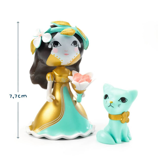 Figurine princesse Eva & ZeCat - Figurines by Djeco