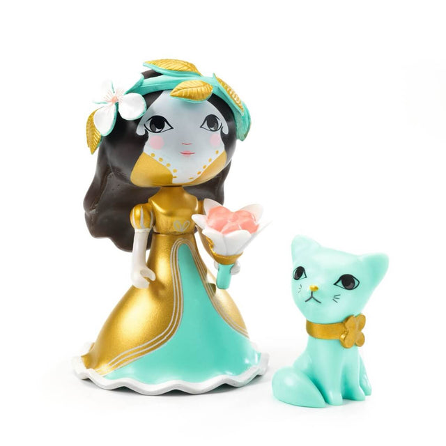 Figurine princesse Eva & ZeCat - Figurines by Djeco
