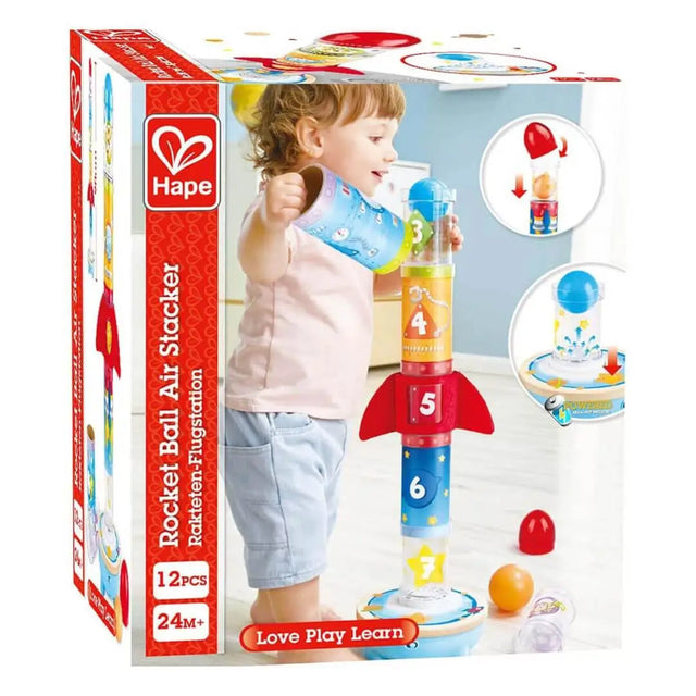 Fusée-empileur à air Rocket Ball - Jouets à trier & empiler by Hape