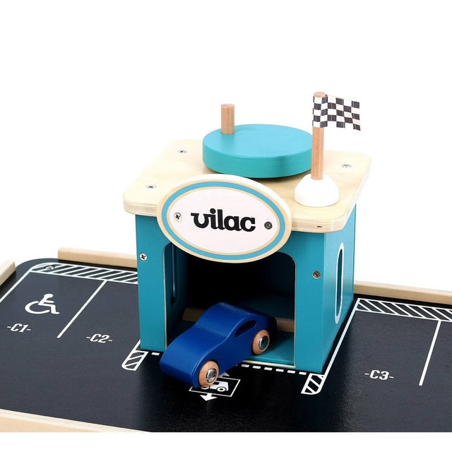 Garage en bois rétro Vilacity - Ensembles de jeu by Vilac