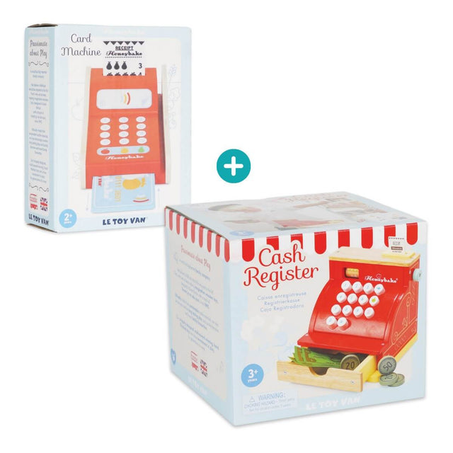 Honeybake Bundle - Caisse + Machine à carte - Jouets d'imitation by Le Toy Van