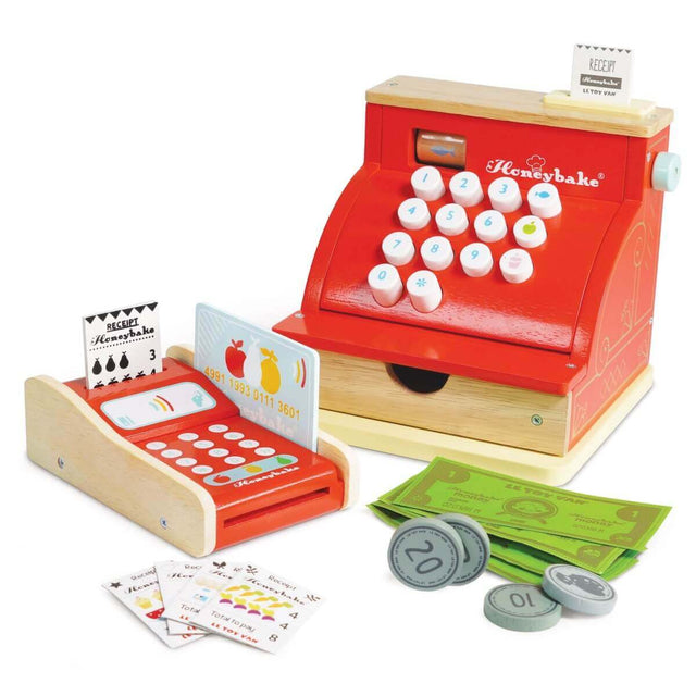 Honeybake Bundle - Caisse + Machine à carte - Jouets d'imitation by Le Toy Van