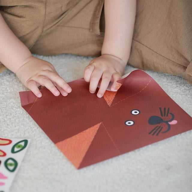 Initiation à l'origami - Têtes d'animaux - Art & bricolage by Djeco