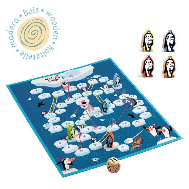 Jeu classique Échelles & serpents - Jeux de société by Djeco