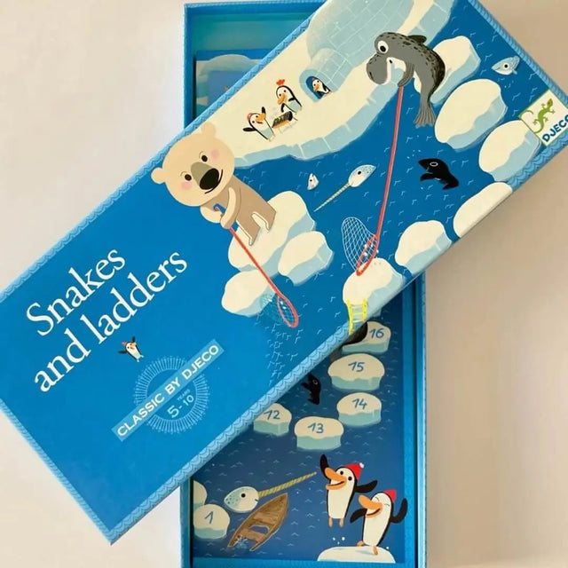 Jeu classique Échelles & serpents - Jeux de société by Djeco