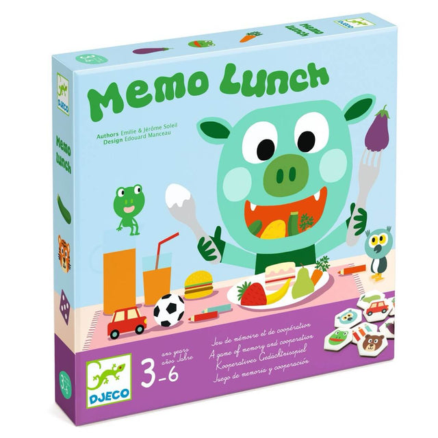 Jeu coopératif Mémo Lunch - Jeux de société by Djeco