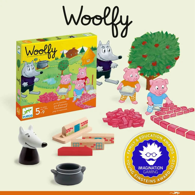 Jeu coopératif Woolfy - Jeux de société by Djeco