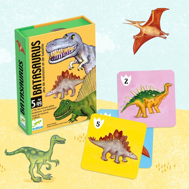 Jeu de bataille Batasaurus - Jeux de société by Djeco