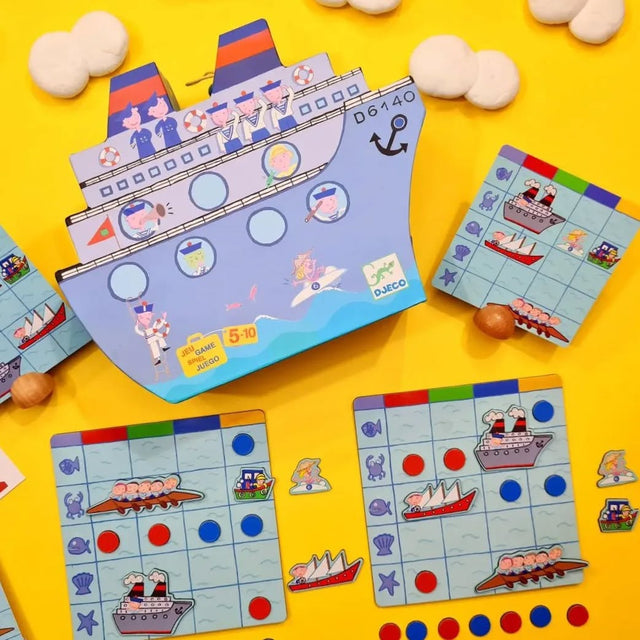 Jeu de bataille navale Naviplouf - Jeux de société by Djeco