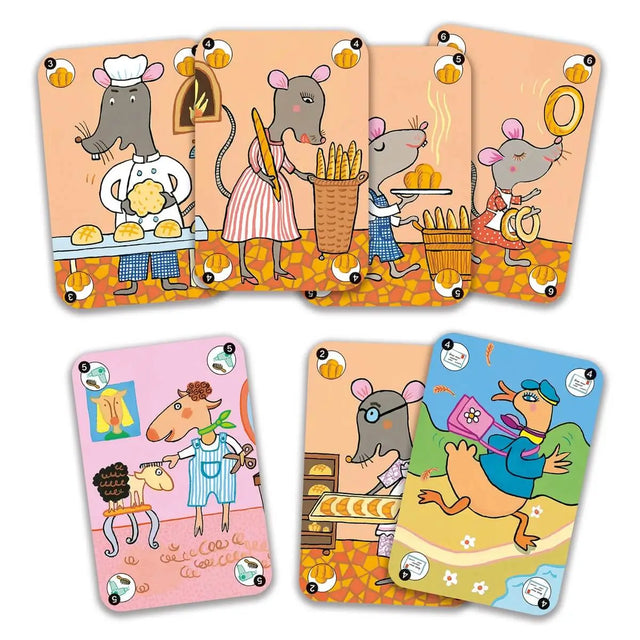 Jeu de cartes Happy Family - Jeux de société by Djeco