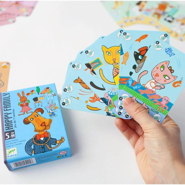 Jeu de cartes Happy Family - Jeux de société by Djeco