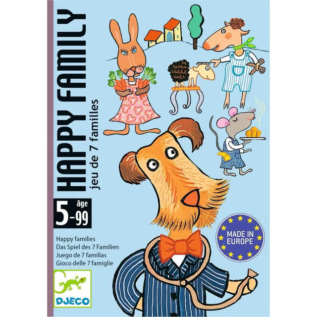 Jeu de cartes Happy Family - Jeux de société by Djeco