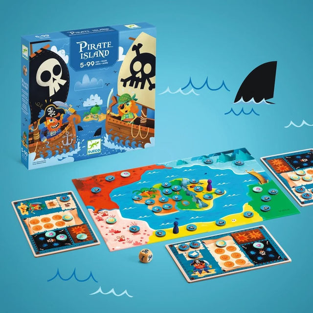 Jeu de collecte Pirate Island - Jeux de société by Djeco