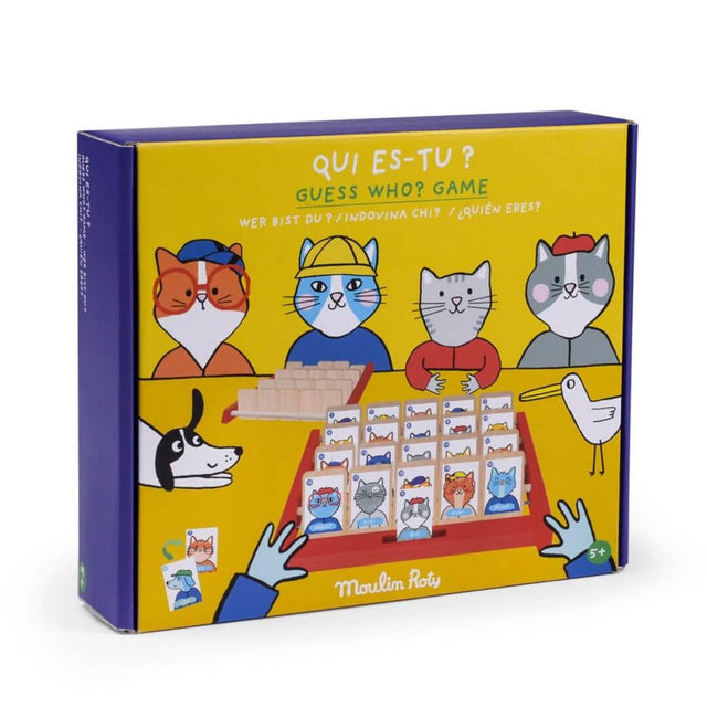 Jeu de déduction Qui es-tu? Les loufoques - Jeux de société by Moulin Roty