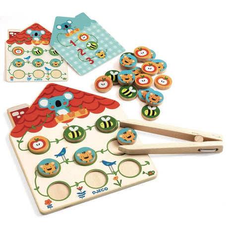 Jeu de dénombrement Pinstou - Jeux éducatifs by Djeco