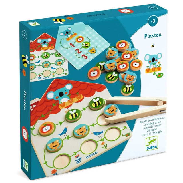 Jeu de dénombrement Pinstou - Jeux éducatifs by Djeco