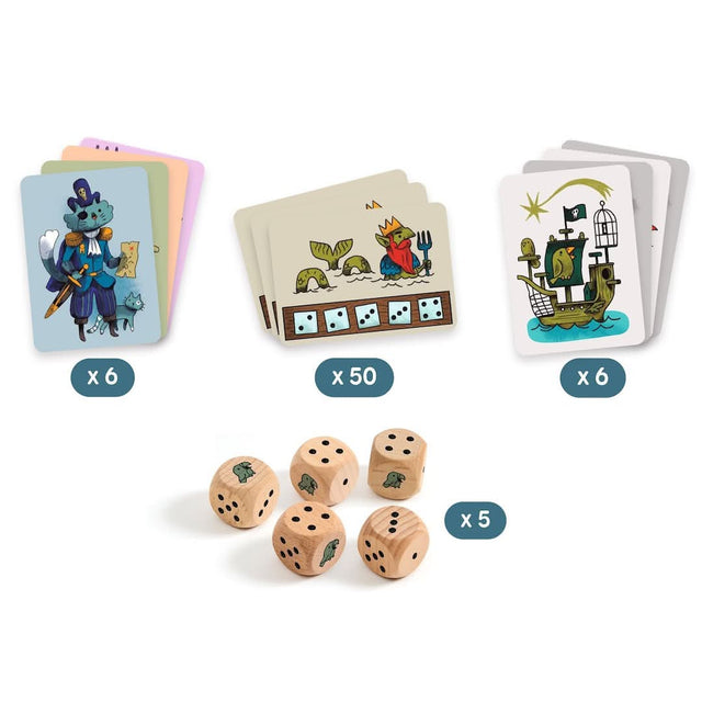 Jeu de dés Pirates 'n' Dice - Jeux de société by Djeco