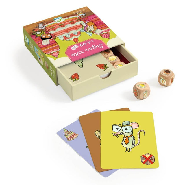 Jeu de dés Sugar Cake - Jeux de société by Djeco