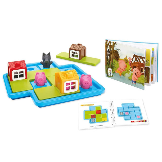 Jeu de logique - 3 petits cochons Deluxe - Jeux de logique by Smart Games