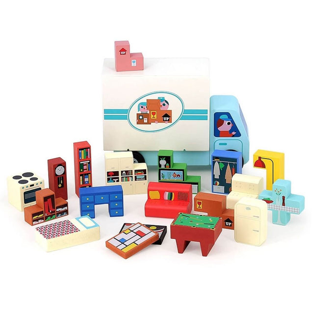 Jeu de logique Camion de déménagement Pack it Right - Jeux de logique by Vilac