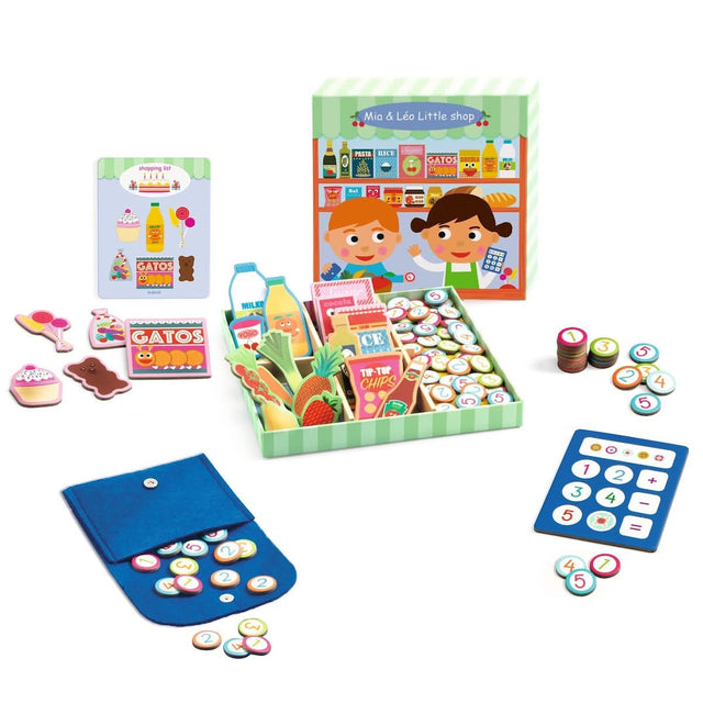 Jeu de marchand Mia & Léo Little Shop - Jouets d'imitation by Djeco