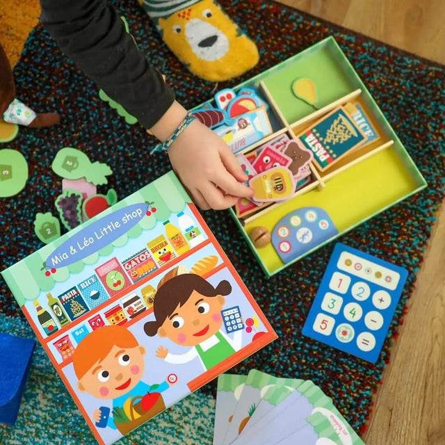 Jeu de marchand Mia & Léo Little Shop - Jouets d'imitation by Djeco
