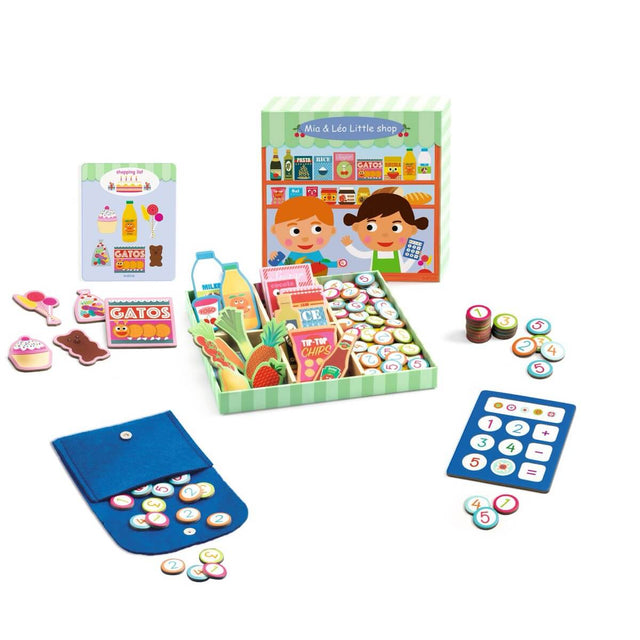 Jeu de marchand Mia & Léo Little Shop - Jouets d'imitation by Djeco