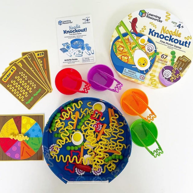 Jeu de motricité fine Ramen Noodle Knockout - Jeux de société by Learning Resources