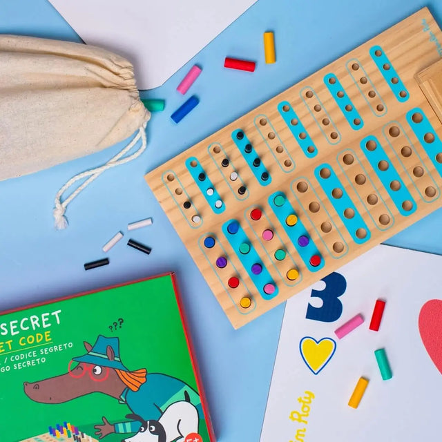Jeu de réflexion Code secret - Jeux de société by Moulin Roty