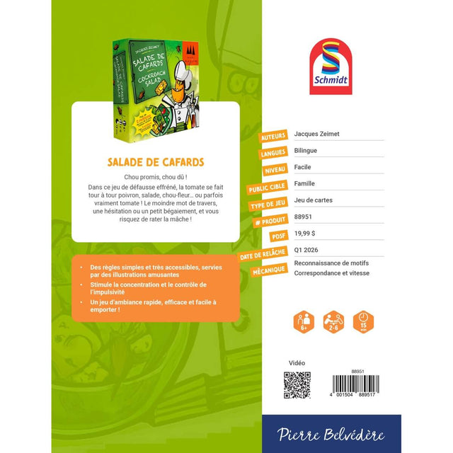 Jeu de société Salade de cafards - Jeux de société by Schmidt