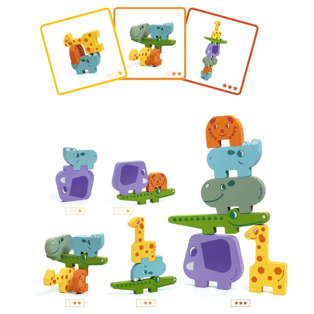 Jeu d'équilibre Ze Totanimo - Jeux d'assemblage by Djeco