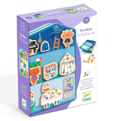Jeu magnétique InZeBox - InZeHouse - Jeux magnétiques by Djeco