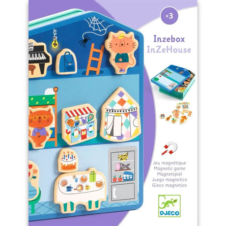 Jeu magnétique InZeBox - InZeHouse - Jeux magnétiques by Djeco