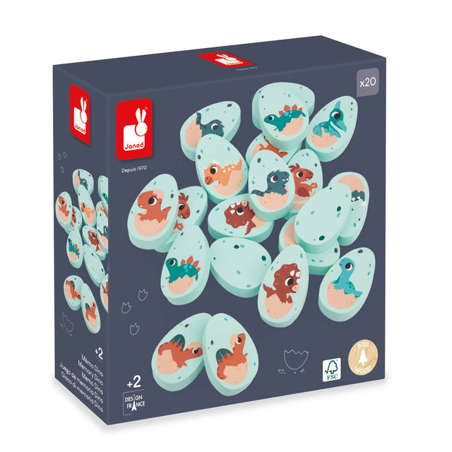 Jeu Mémo Dino - Jeux de société by Janod