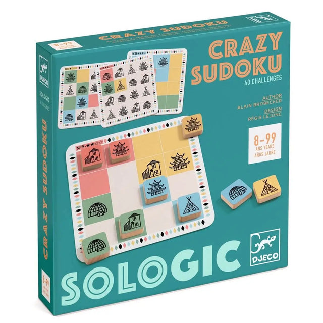 Jeu Sologic - Crazy Sudoku - Jeux de logique by Djeco