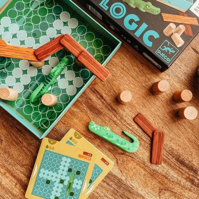 Jeu Sologic - Croco Bridge - Jeux de logique by Djeco