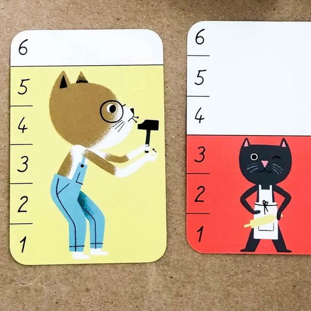 Jeu de bataille Bata-Miaou - Jeux de société by Djeco