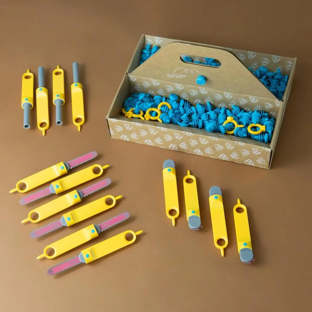 Kit de construction en carton Create (260 pcs) - Art & bricolage by Makedo