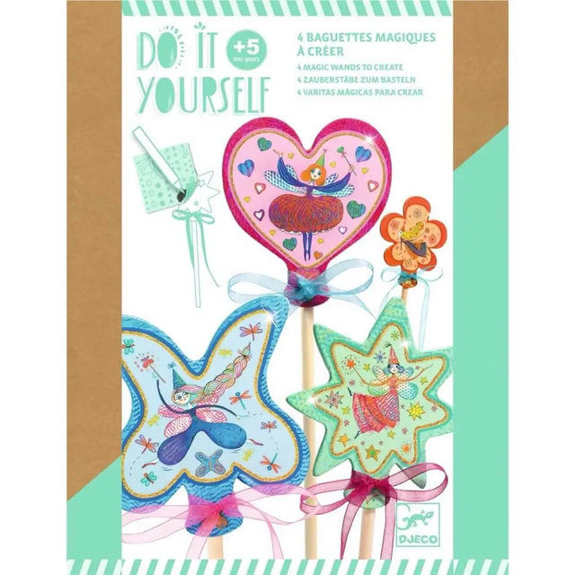 Kit DIY - Baguettes magiques petites fées - Art & bricolage by Djeco