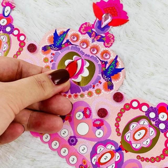 Kit DIY - Diadèmes mosaïques à décorer - Art & bricolage by Djeco