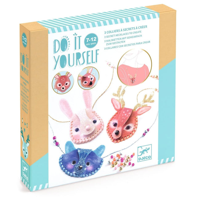Kit DIY Étincelants - Colliers à secrets à créer - Art & bricolage by Djeco