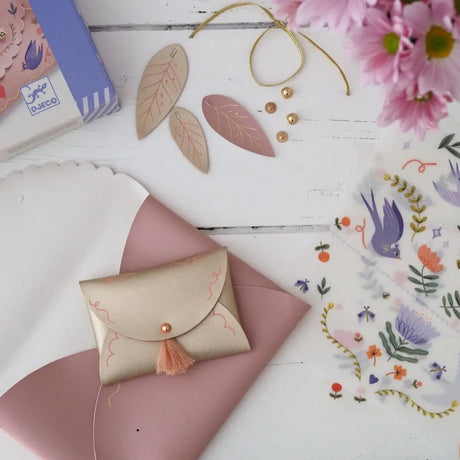 Kit DIY - Pochettes à créer Sweet fashionista - Art & bricolage by Djeco