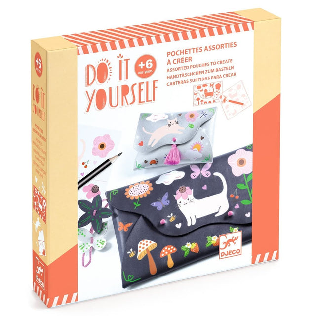 Kit DIY - Pochettes Joyeux amis à créer - Art & bricolage by Djeco